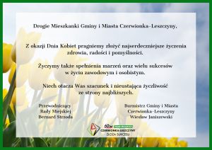 Życzenia z okazji Dnia Kobiet